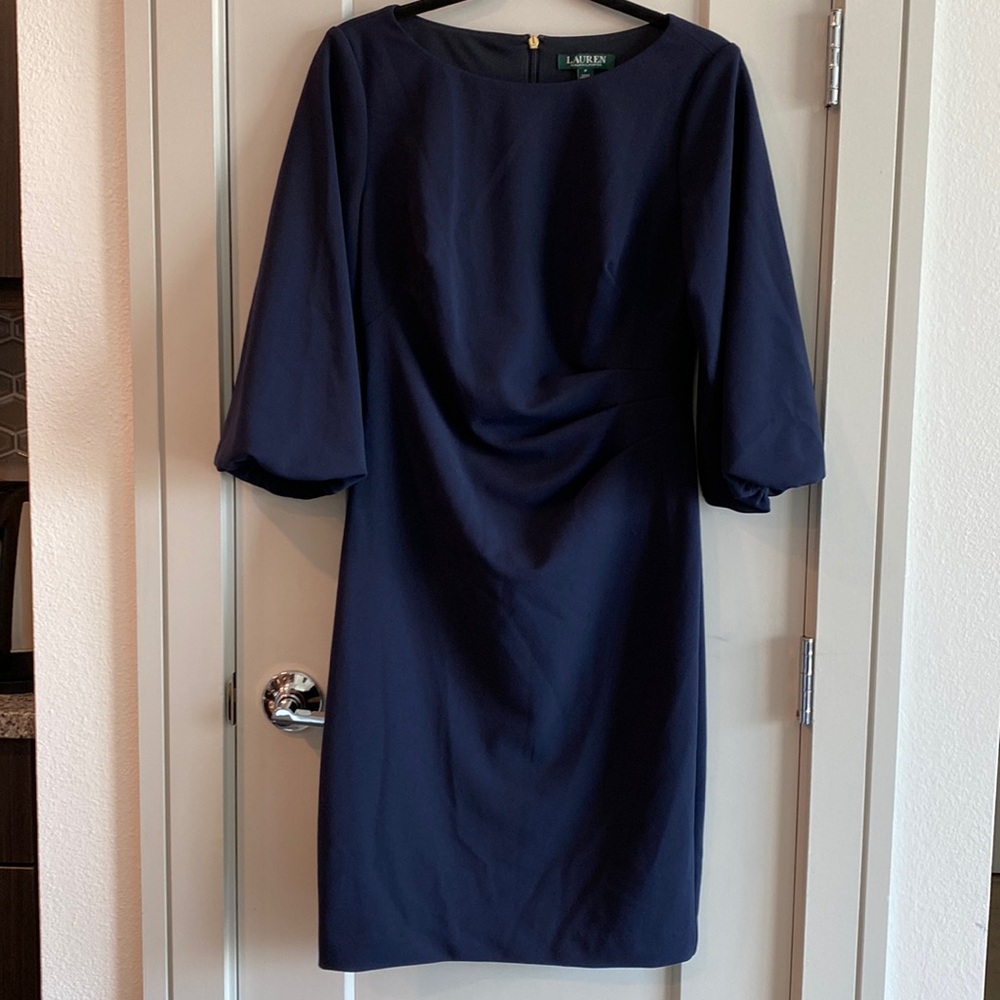 Ralph Lauren Navy Dress Size 6